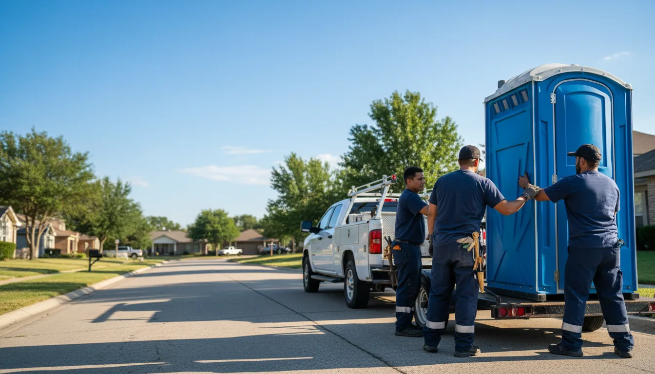 Portable Toilet Rental in Neches, TX near me
